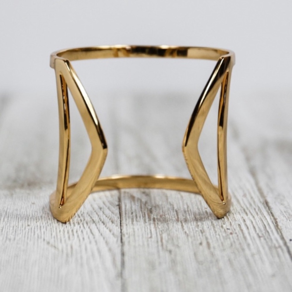 Jules smith cuff bracelet gold
